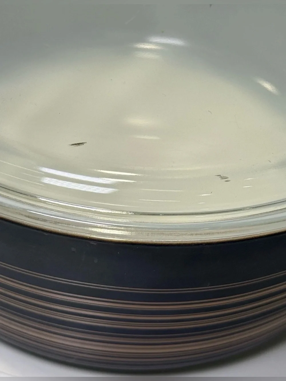 PYREX 475 - TERRA - 21/2 QT. COVERED CASSEROLE DISH LID - Vintage 1964 USA